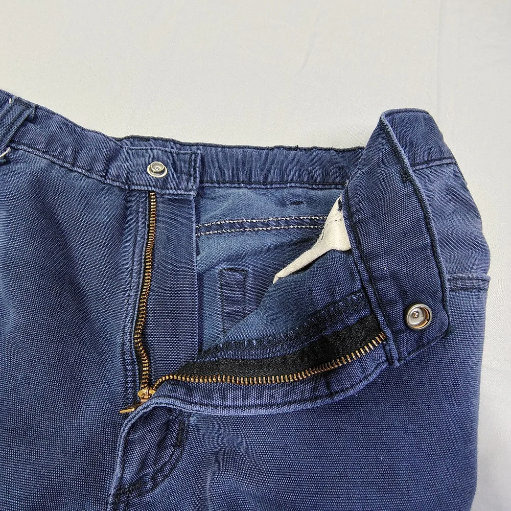 Carhartt FR Pants Mens Size 36x31 Blue Loose Straight‎